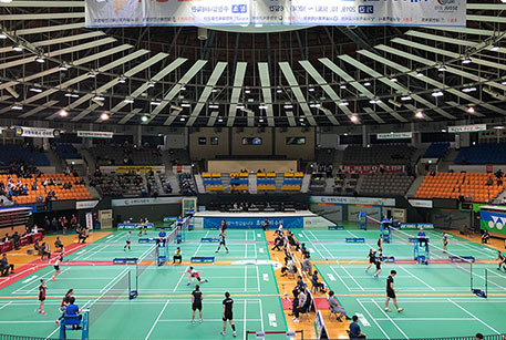 응원단과 함께 한 KGC인삼공사! [제100회 전국체전]