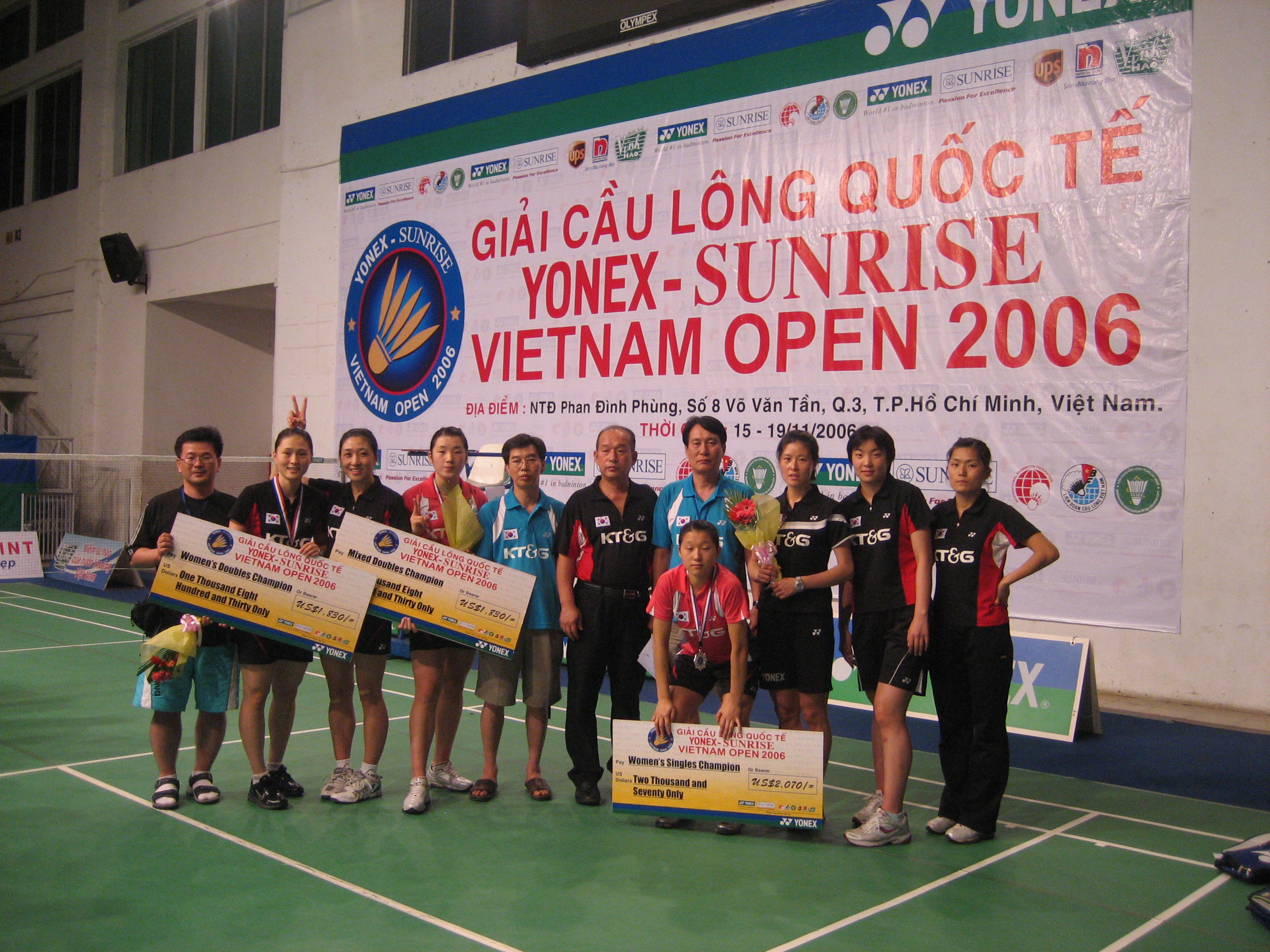 2006년 베트남 오픈 배드민턴 선수권대회
